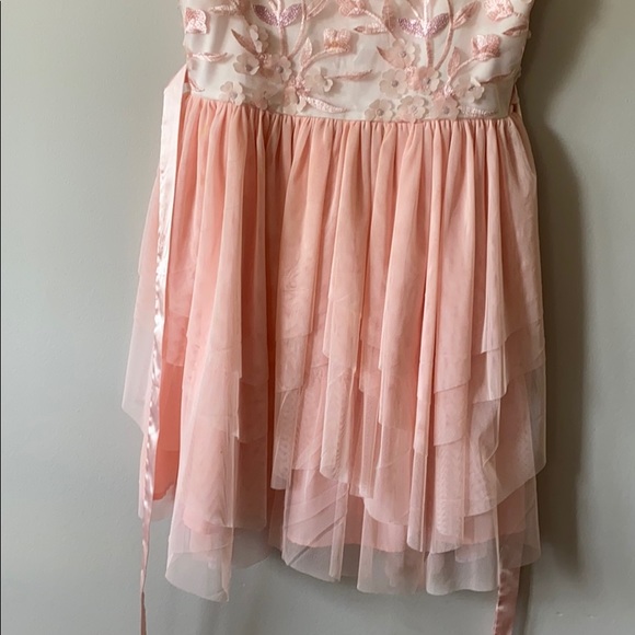 super cute stylish flowery pink girls dress - Picture 5 of 5